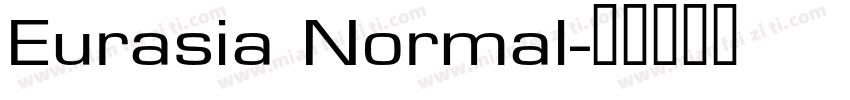 Eurasia Normal字体转换